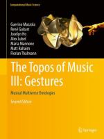 The Topos of Music III: Gestures Musical Multiverse Ontologies /