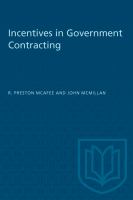 Incentives in government contracting /