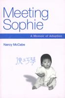 Meeting Sophie : a memoir of adoption /