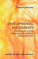 Developmental assignments creating learning experiences without changing jobs /