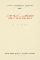 Medieval Latin and French bestiaries /