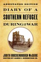 Diary of a southern refugee during the war