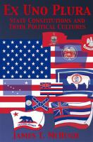 Ex uno plura : state constitutions and their political cultures /