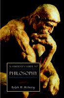 A student's guide to philosophy