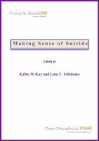 Making Sense of Suicide?.