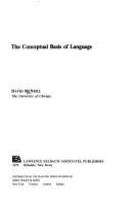 The conceptual basis of language /