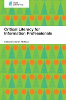 Critical literacy for information professionals