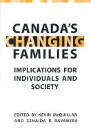 Canada's Changing Families : Implications for Individuals and Society.