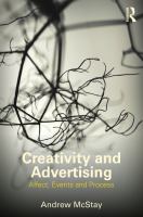 Creativity and Advertising : Affect, Events and Process.