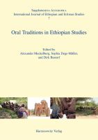 Oral Traditions in Ethiopian Studies /