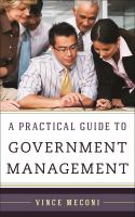 A practical guide to government management