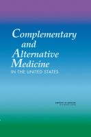 Complementary and Alternative Medicine in the United States.