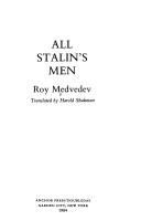 All Stalin's men /