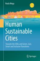 Human Sustainable Cities Towards the SDGs and Green, Just, Smart and Inclusive Transitions /