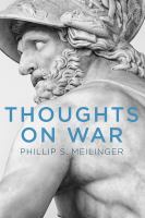 Thoughts on war /