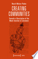 Creating Communities : Towards a Description of the Mask-function in Literature.