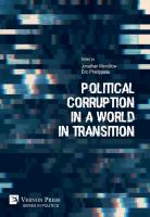 Political Corruption in a World in Transition.