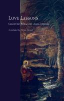 Love lessons : selected poems of Alda Merini /