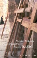 Christian attitudes towards the state of Israel /