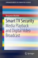 Smart TV Security Media Playback and Digital Video Broadcast /