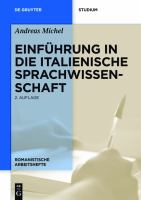 Einführung in die italienische Sprachwissenschaft