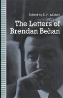 Letters of Brendan Behan.