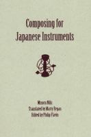 Composing for Japanese instruments /