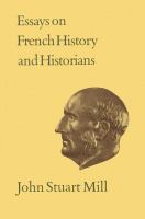 Essays on French History and Historians : Volume XX /