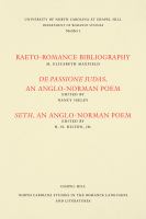 Raeto-romance bibliography : a selected bibliography of works on Raeto-Romance with special consideration of Romansh /