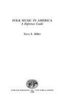 Folk music in America : a reference guide /