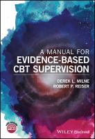 A Manual for Evidence-Based CBT Supervision.