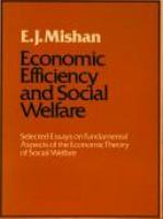 Economic efficiency and social welfare : selected essays on fundamental aspects of the economic theory of social welfare /