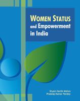 Women status and empowerment in India /