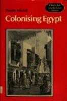 Colonising Egypt /