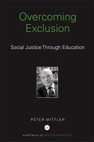 Overcoming exclusion social justice through education /