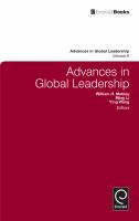 Advances in Global Leadership : Volume 6.