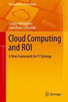 Cloud Computing and ROI A New Framework for IT Strategy /