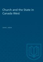 Church and the State in Canada West, 1841-1867 /