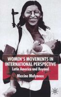 Women's movements in international perspective : Latin America and beyond /
