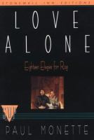 Love alone : 18 elegies for Rog /