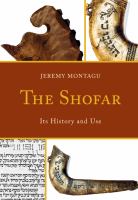 The Shofar : Its History and Use.