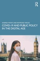 COVID-19 and public policy in the digital age