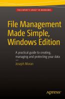 File management made simple, Windows edition