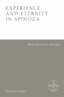 Experience and Eternity in Spinoza /