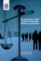 Sociología del campo jurídico en Colombia /