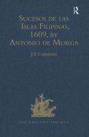 Sucesos de las Islas Filipinas. /