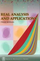 Real analysis and applications : including Fourier series and the calculus of variations /
