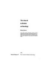 The church in British archaeology /