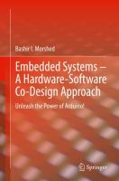 Embedded Systems – A Hardware-Software Co-Design Approach Unleash the Power of Arduino!  /
