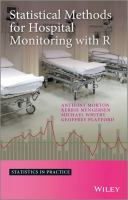 Statistical methods for hospital monitoring with R